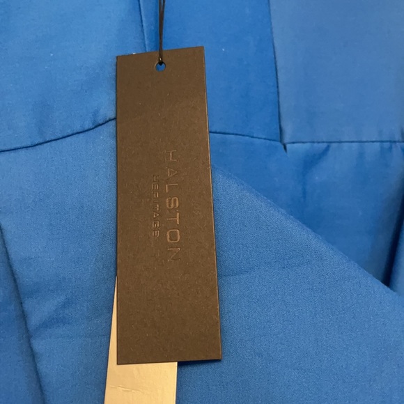 NWT Halston Heritage Strapless Peplum Dress - Picture 9 of 12